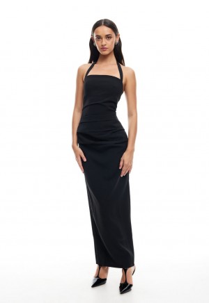 Lioness 1999 Maxi Dress Black | Israel-TZLOD5473