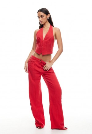 Lioness Dawson Jeans Red | Israel-JBUWG2795