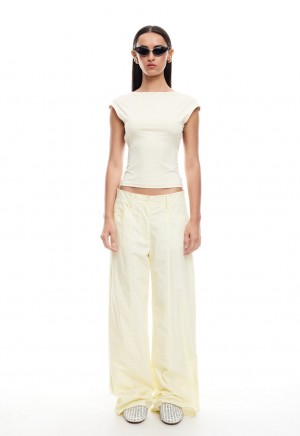 Lioness Dawson Pants Cream | Israel-WKMFN1425