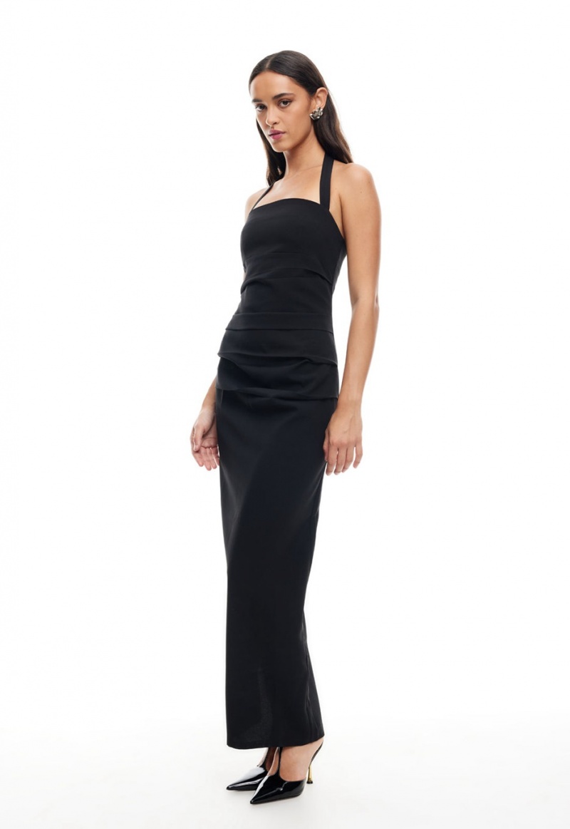 Lioness 1999 Maxi Dress Black | Israel-TZLOD5473