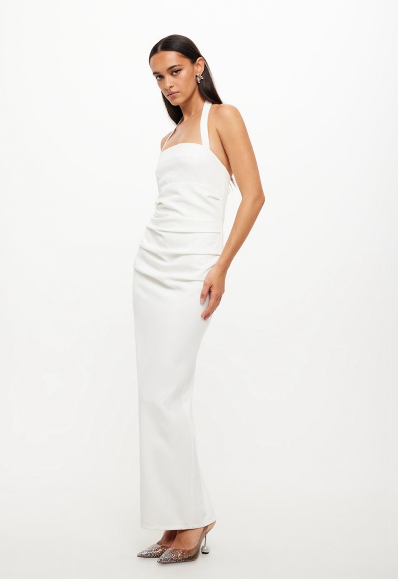 Lioness 1999 Maxi Dress White | Israel-NDOEQ1902