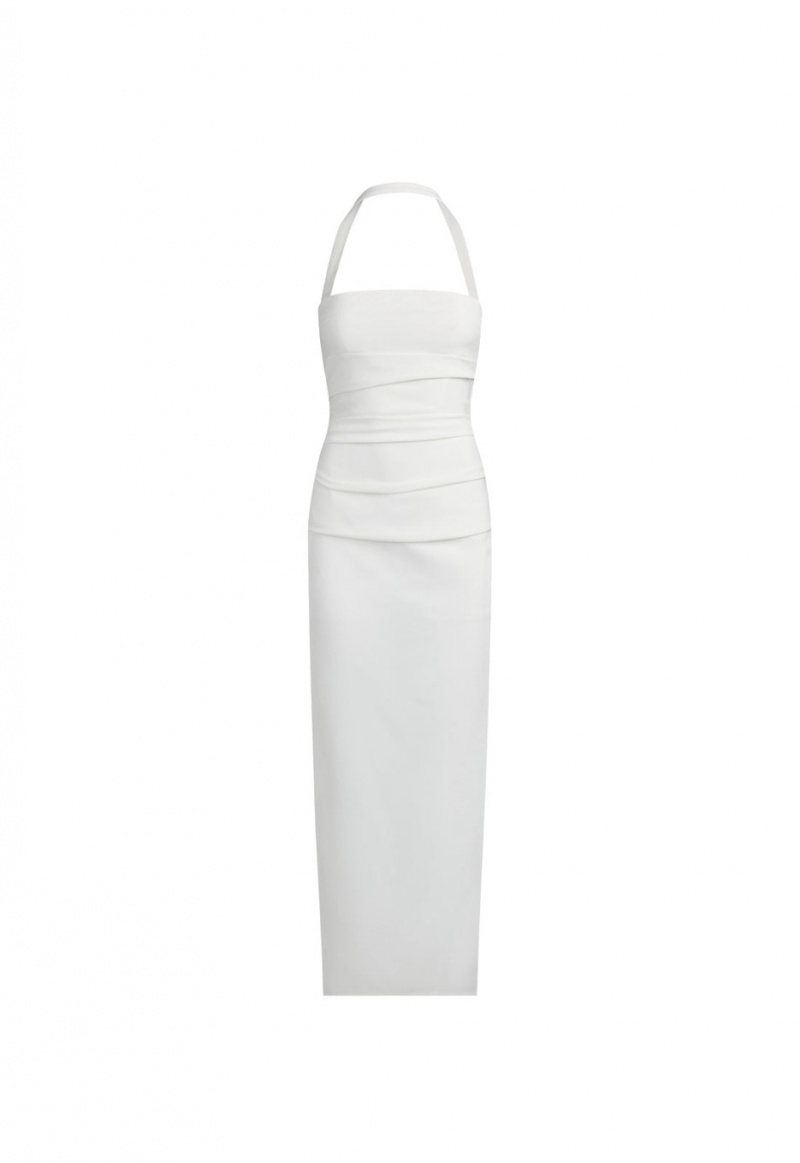 Lioness 1999 Maxi Dress White | Israel-NDOEQ1902