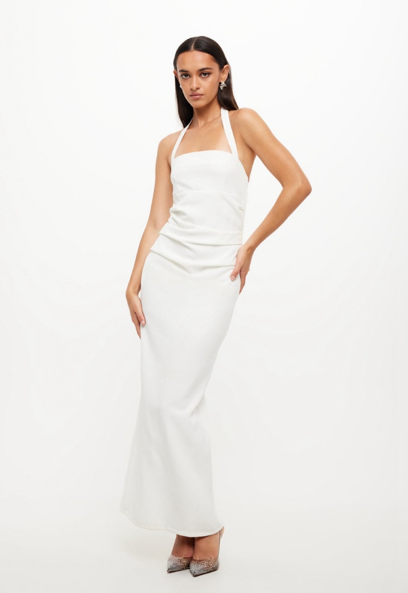 Lioness 1999 Maxi Dress White | Israel-NDOEQ1902