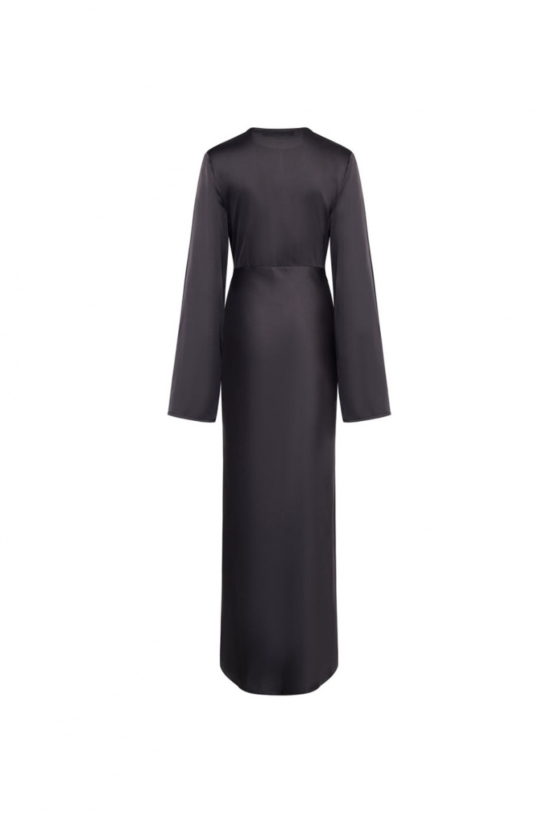 Lioness Amelie Maxi Dress Black | Israel-FEBQU5671