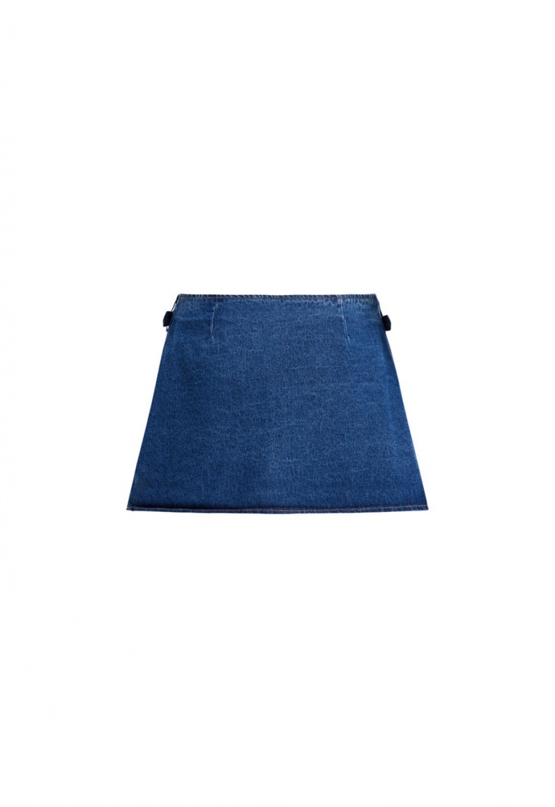 Lioness Anja Mini Skirt Dark Blue | Israel-KHLQU4158