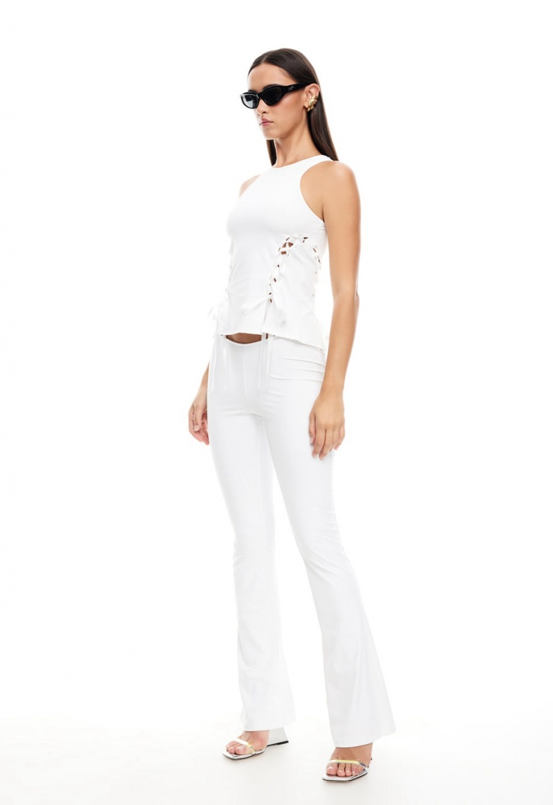 Lioness Bisous Pants White | Israel-TLZAU0891