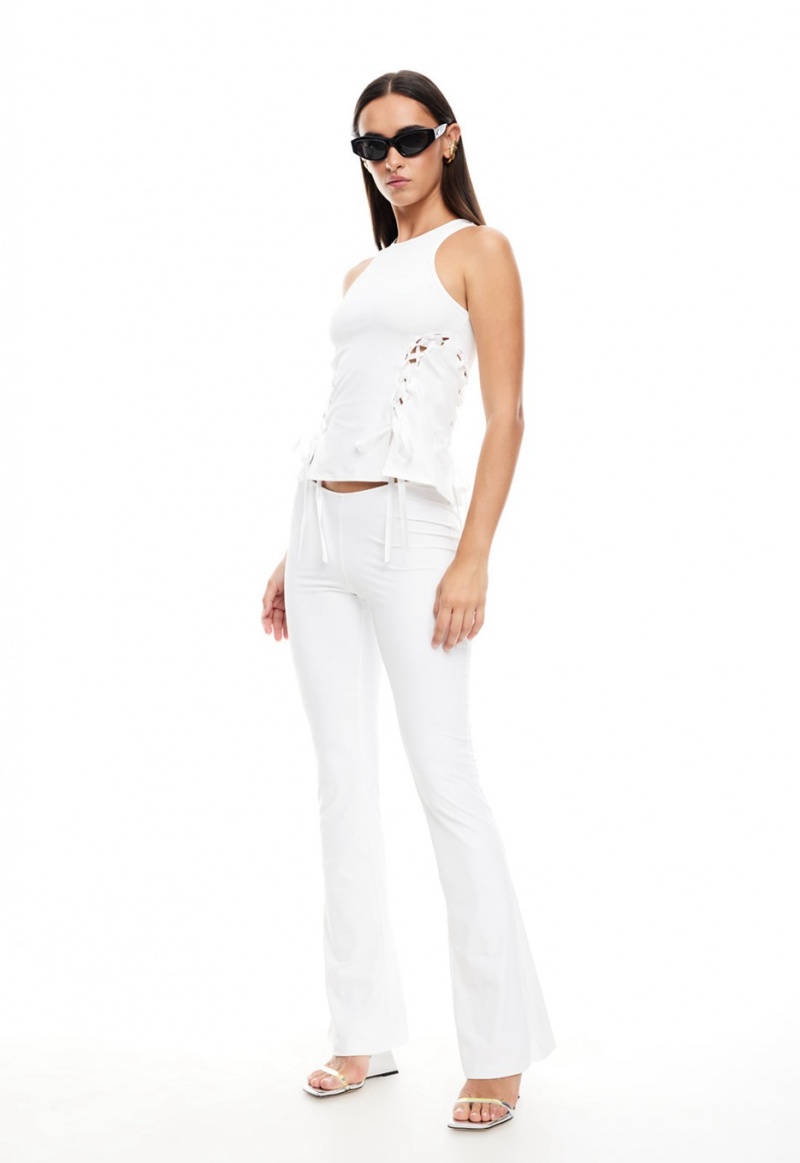 Lioness Bisous Pants White | Israel-TLZAU0891