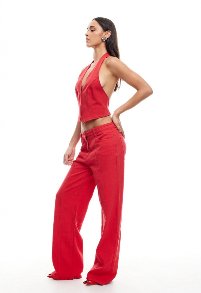 Lioness Dawson Jeans Red | Israel-JBUWG2795