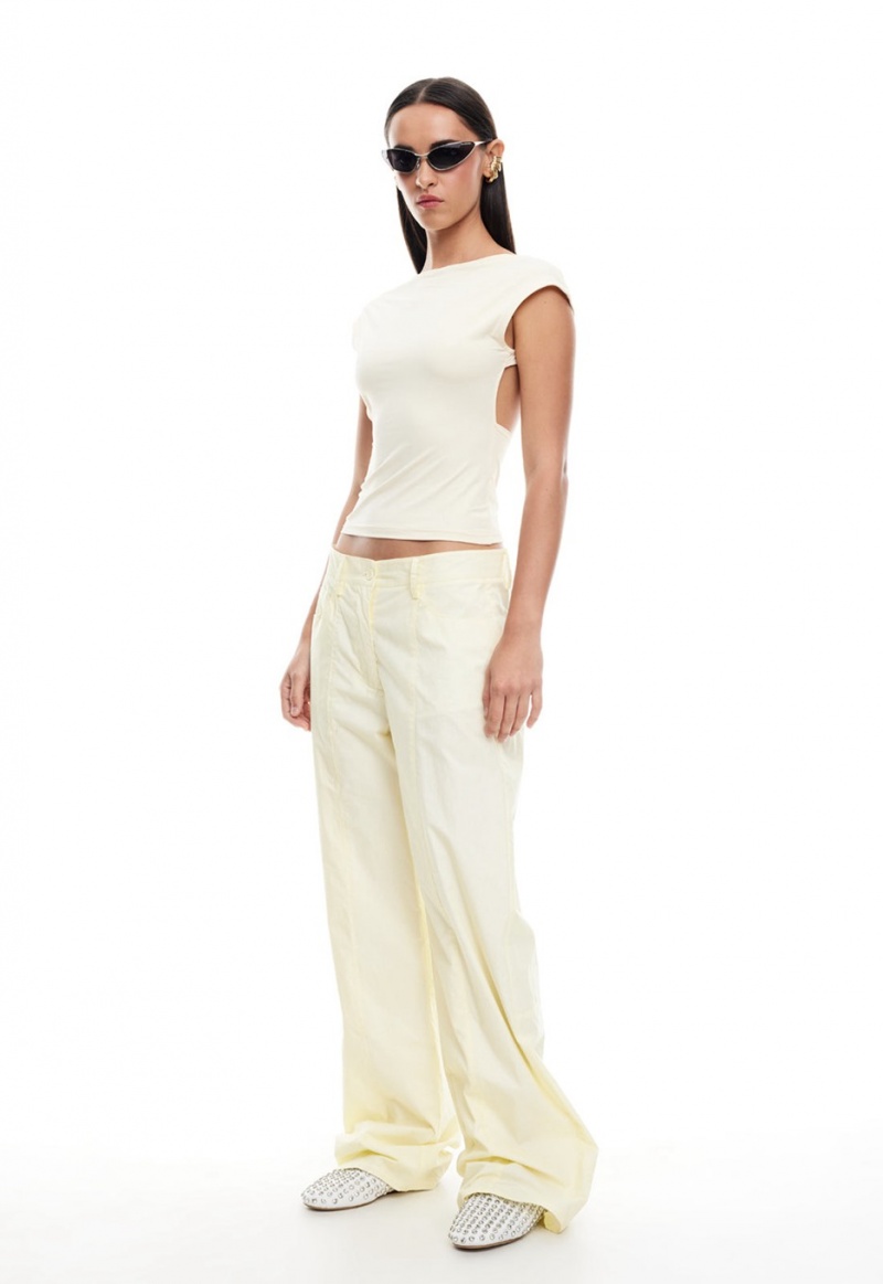 Lioness Dawson Pants Cream | Israel-WKMFN1425