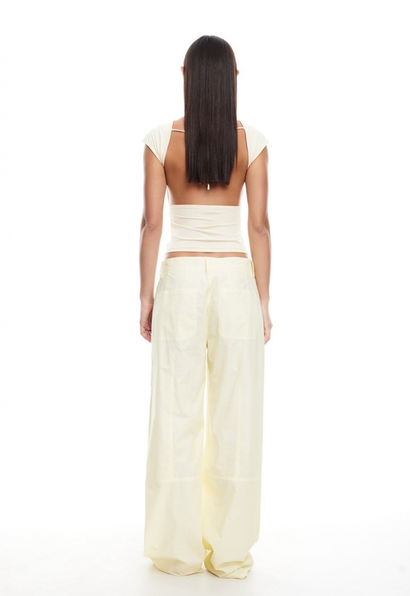 Lioness Dawson Pants Cream | Israel-WKMFN1425