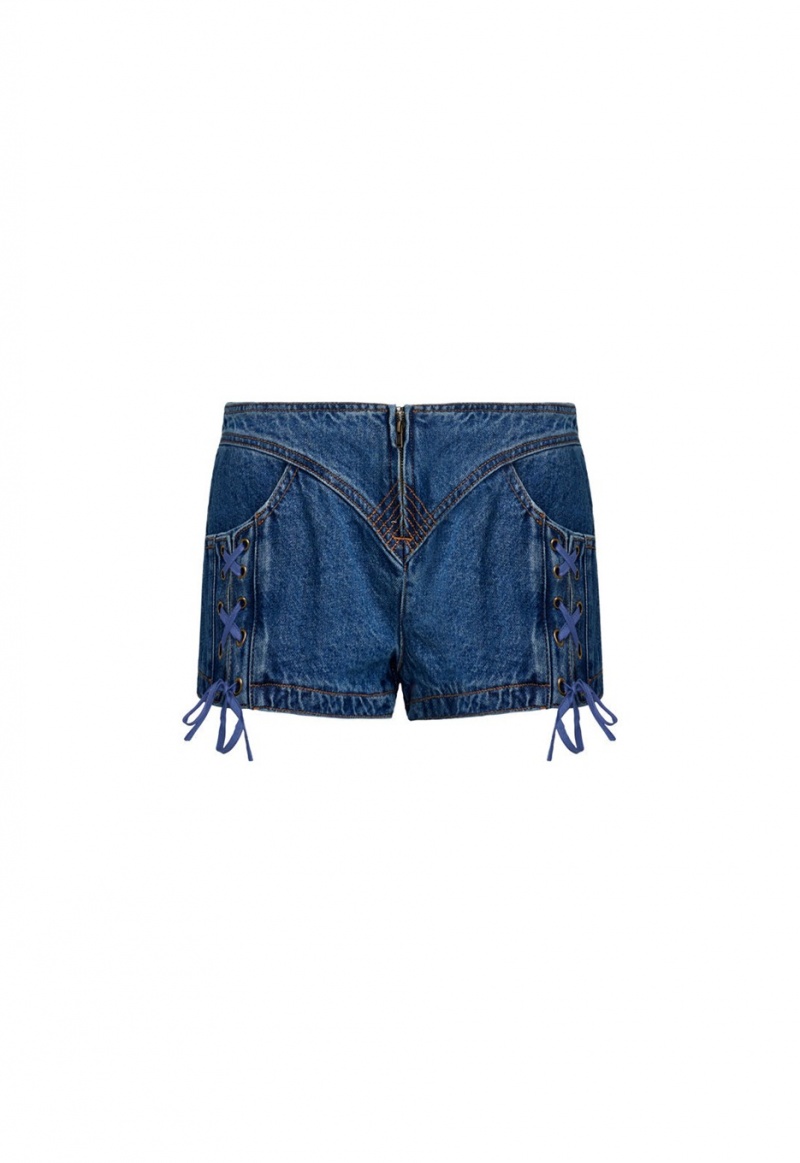 Lioness Daydream Mini Shorts Blue | Israel-KLFGV9341