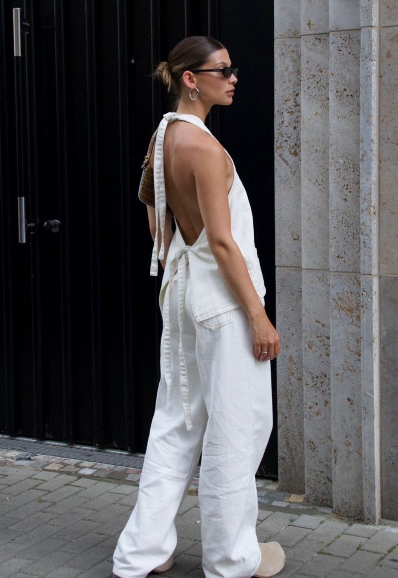 Lioness Hills Halter Top White | Israel-USOKH0769