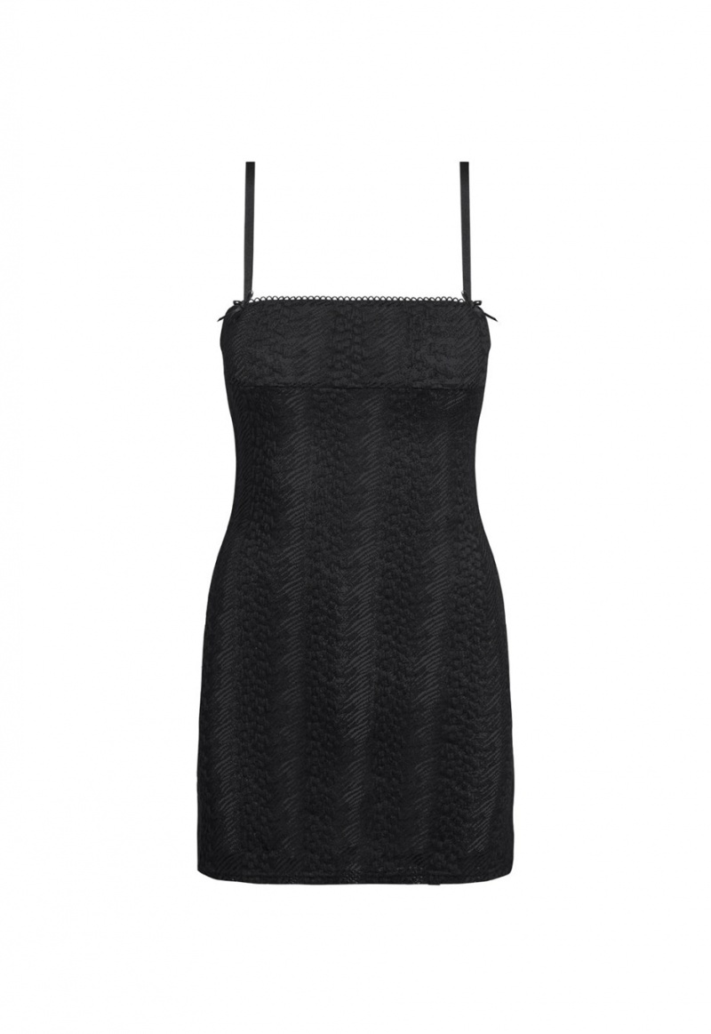 Lioness Intuition Mini Dress Black | Israel-TFCKX5618