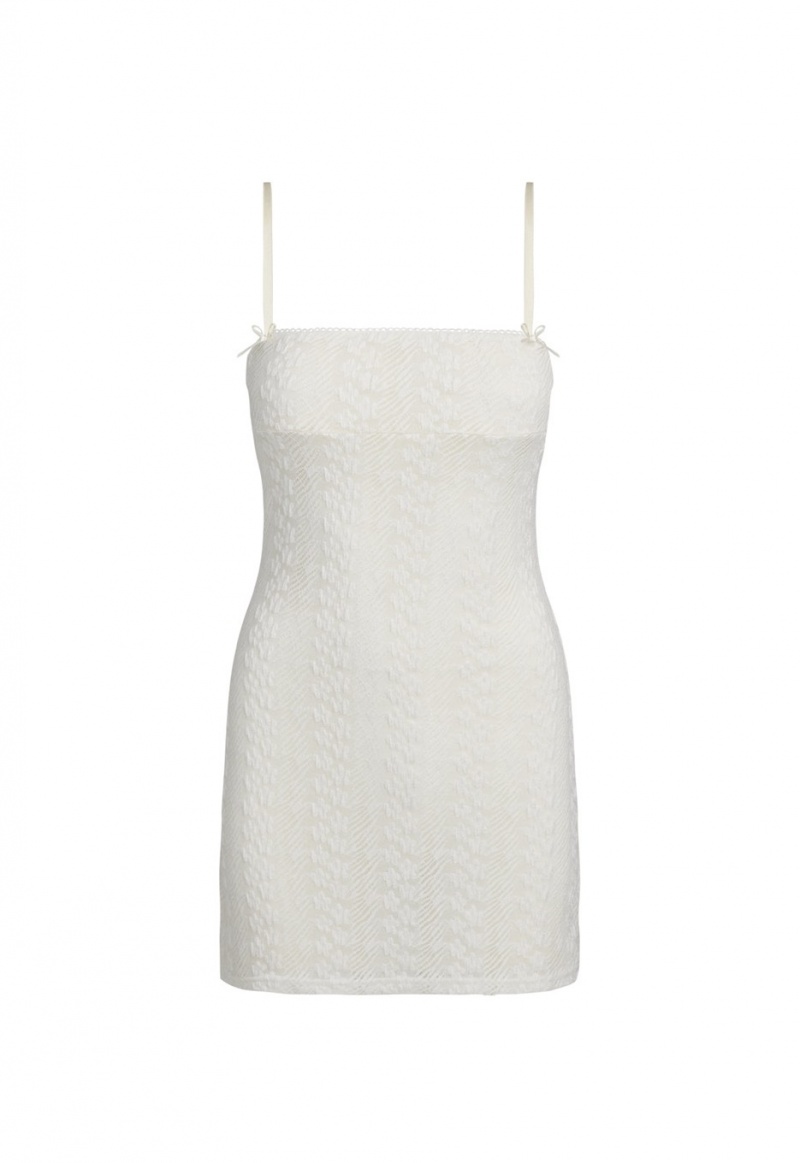 Lioness Intuition Mini Dress White | Israel-JTLMD0632