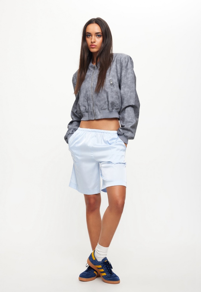 Lioness Island Culottes Shorts Light Blue | Israel-VGJYF0386