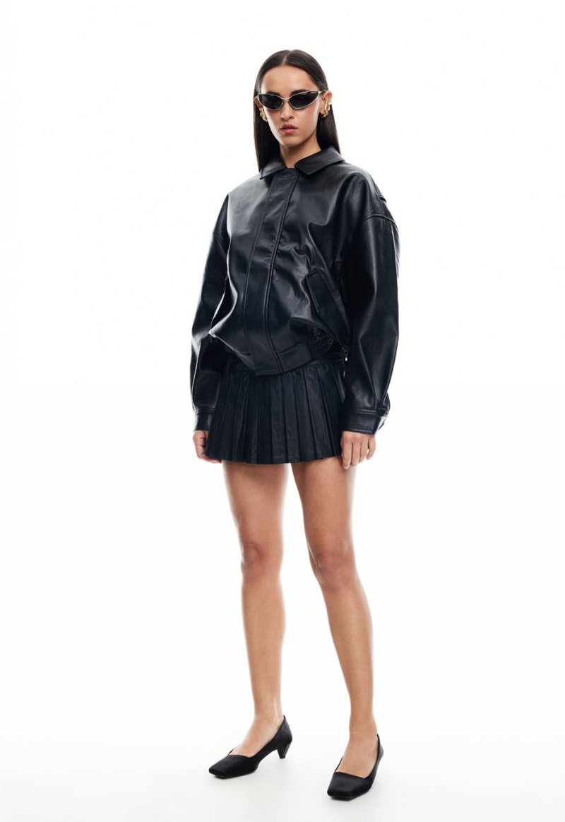 Lioness Kenny Bomber Jacket Black | Israel-DYAKE5497