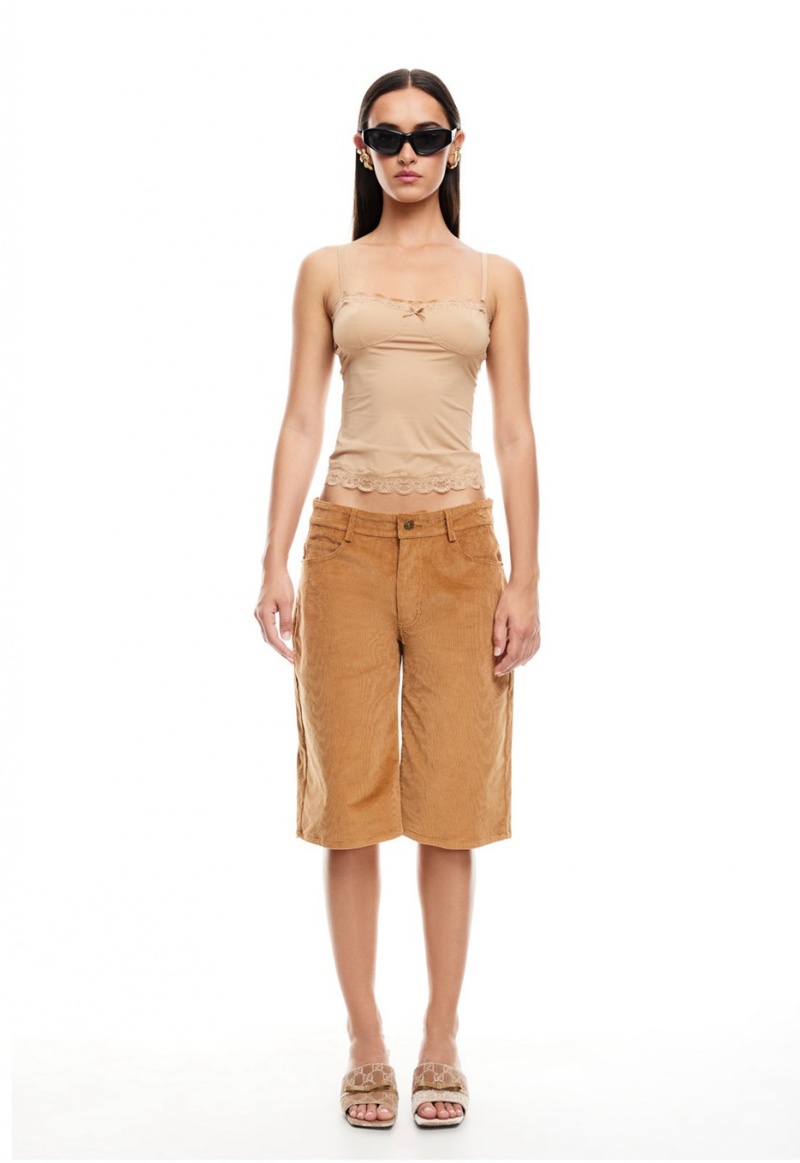 Lioness Kurt Jorts Shorts Brown | Israel-IHMCE5206