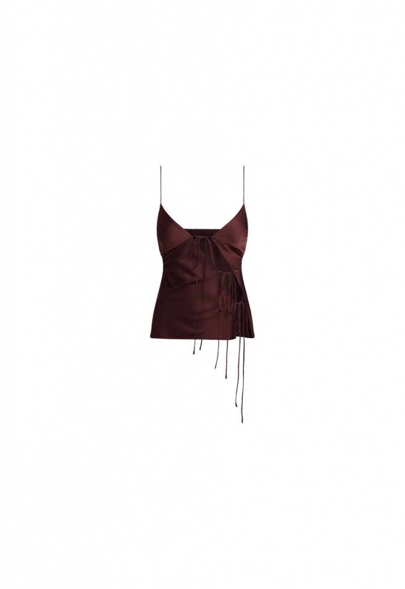 Lioness Mariah Cami Top Chocolate | Israel-FTAND2581