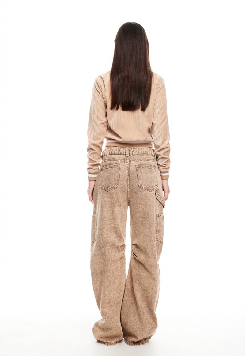 Lioness Miami Vice Pants Khaki | Israel-ARJVU8673