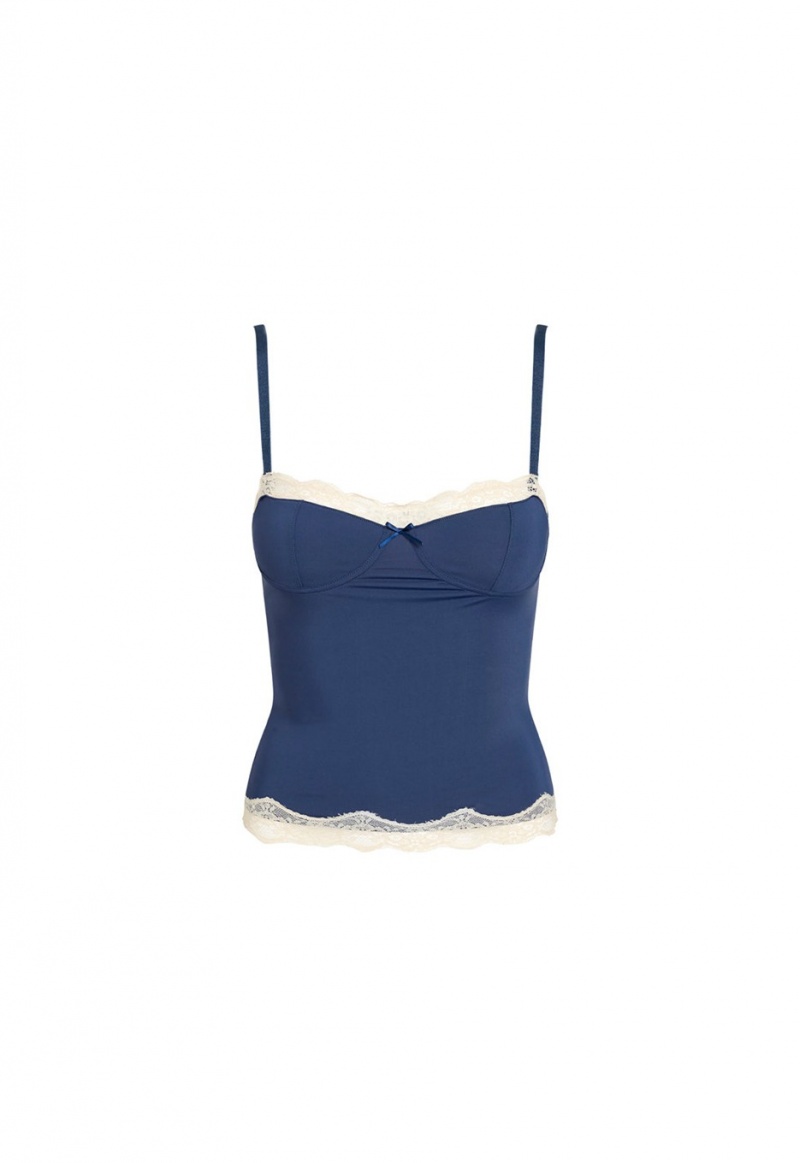 Lioness Model Cami Top Navy | Israel-XLFTQ2659