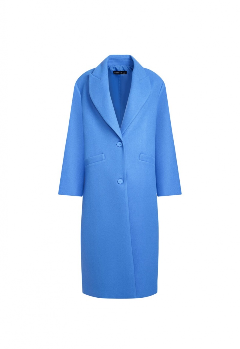 Lioness Olsen Coat Blue | Israel-TDYZE7042