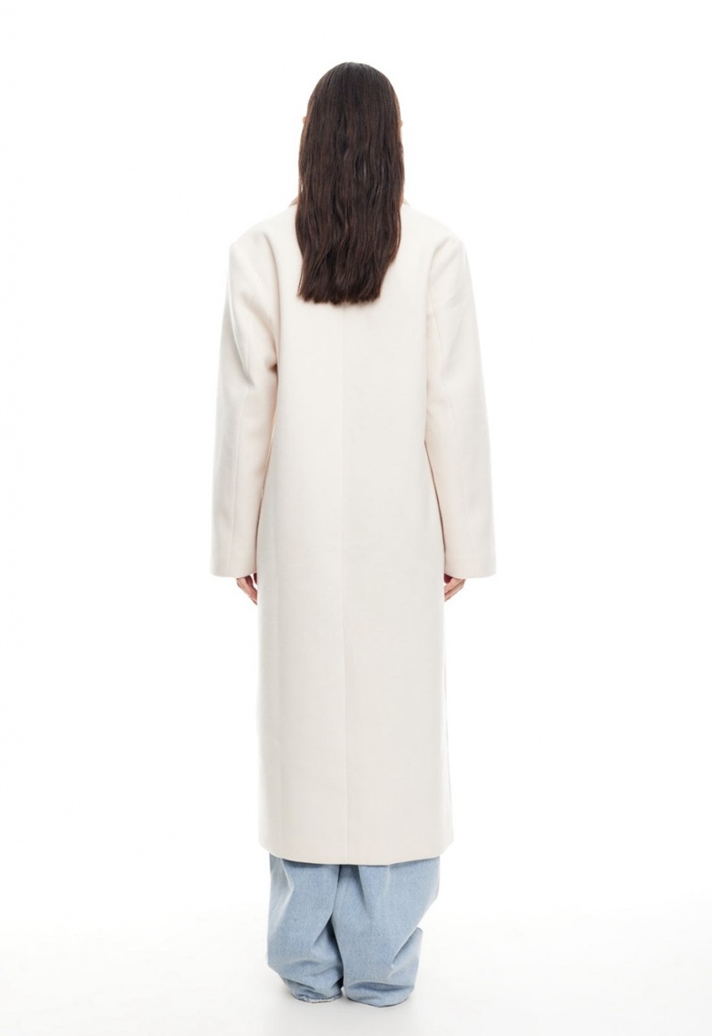 Lioness Olsen Coat Cream | Israel-ZVTLH6750