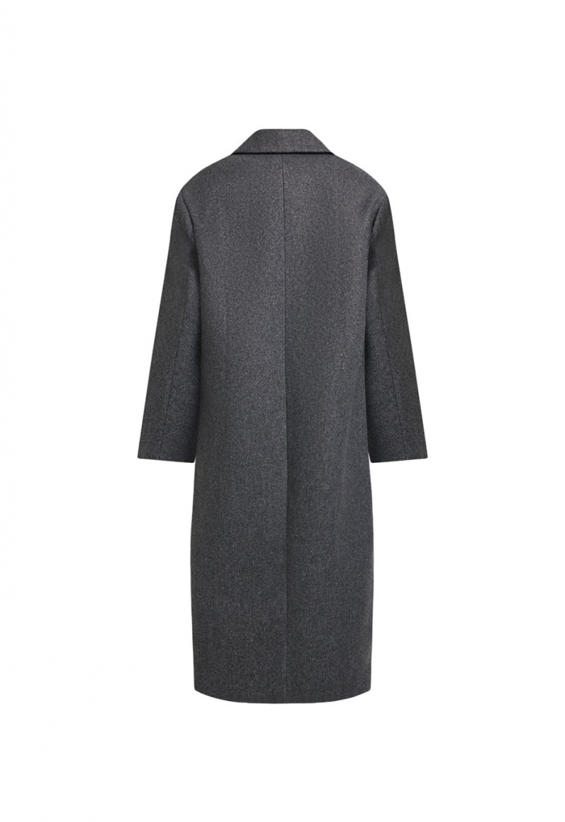 Lioness Olsen Coat Dark Grey | Israel-MWFJU9186