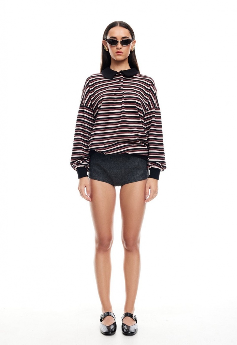 Lioness Olsen Shorts Dark Grey | Israel-UFXBE6728