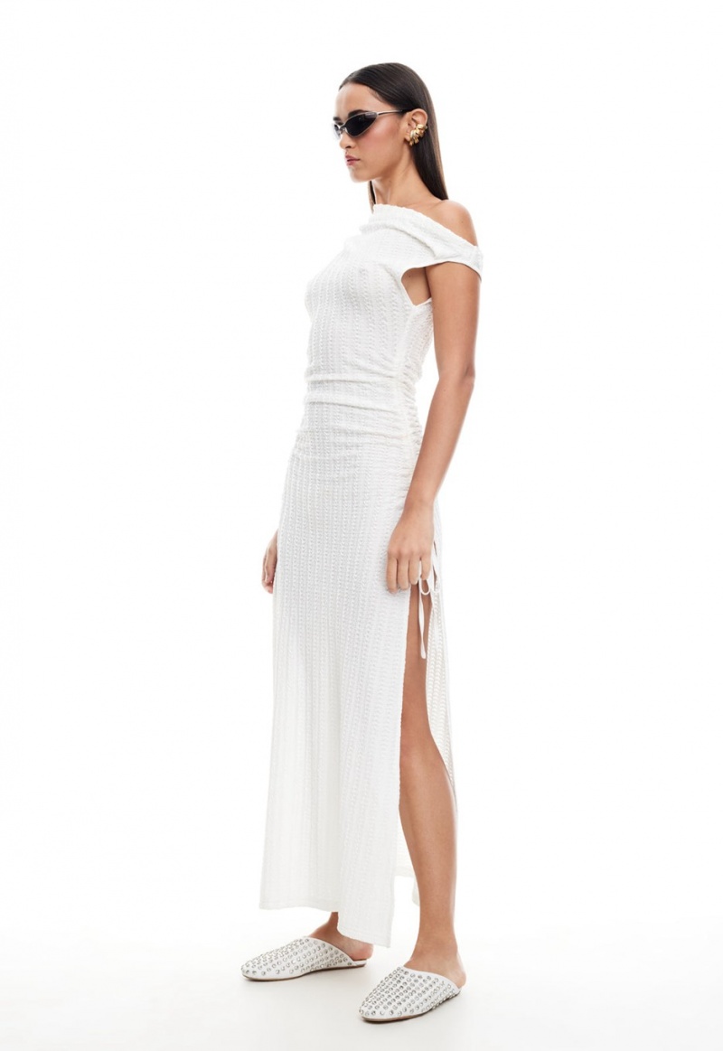 Lioness Original Sin Maxi Dress White | Israel-CIBDW2814