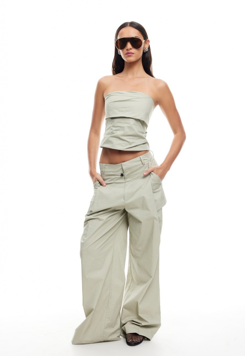 Lioness Smokeshow Pants Light Green | Israel-SXWNQ6038