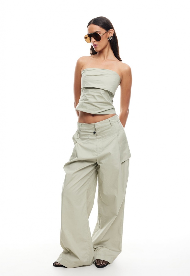 Lioness Smokeshow Pants Light Green | Israel-SXWNQ6038