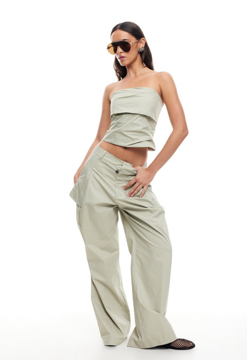 Lioness Smokeshow Pants Light Green | Israel-SXWNQ6038