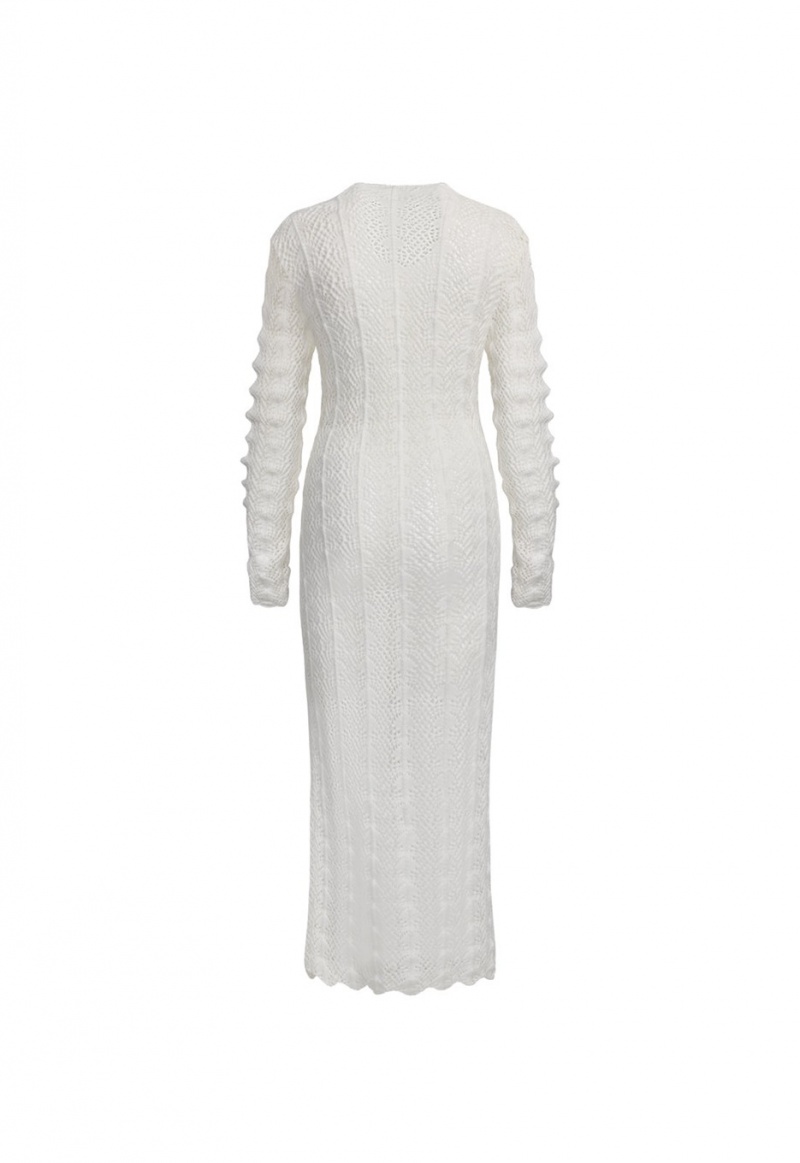 Lioness Soirée Maxi Dress White | Israel-WLZJT3291