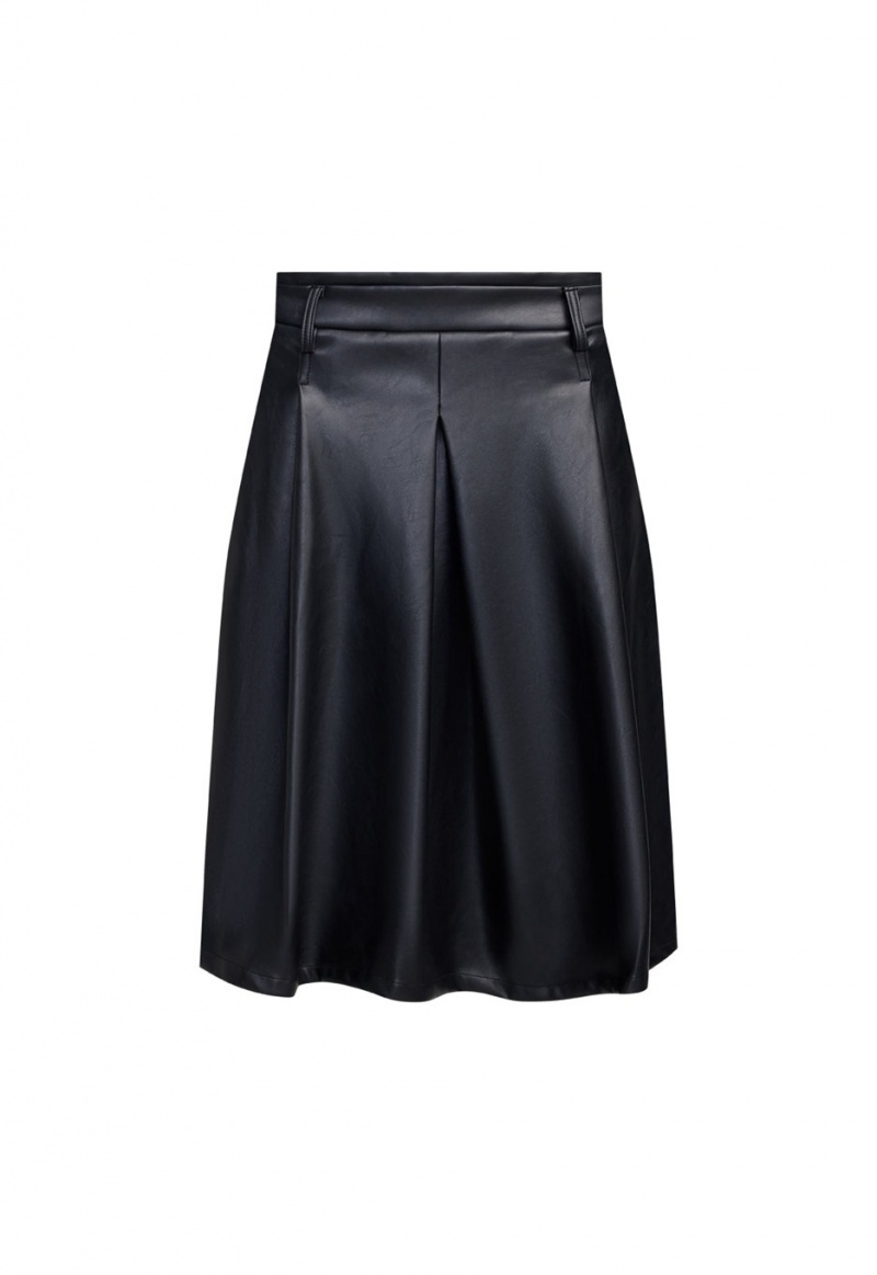 Lioness Wild West Midi Skirt Black | Israel-EQKSU9501