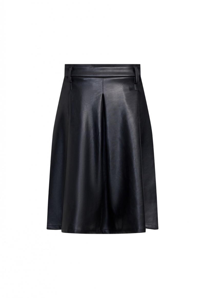 Lioness Wild West Midi Skirt Black | Israel-EQKSU9501